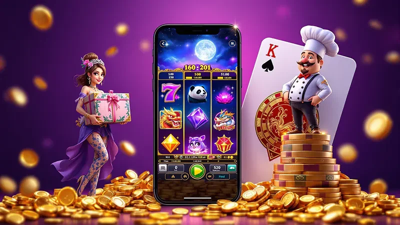 หน้าจอเกมที่สื่อถึงการตรวจสอบผลลัพธ์และบันทึกบัญชีของ bv99